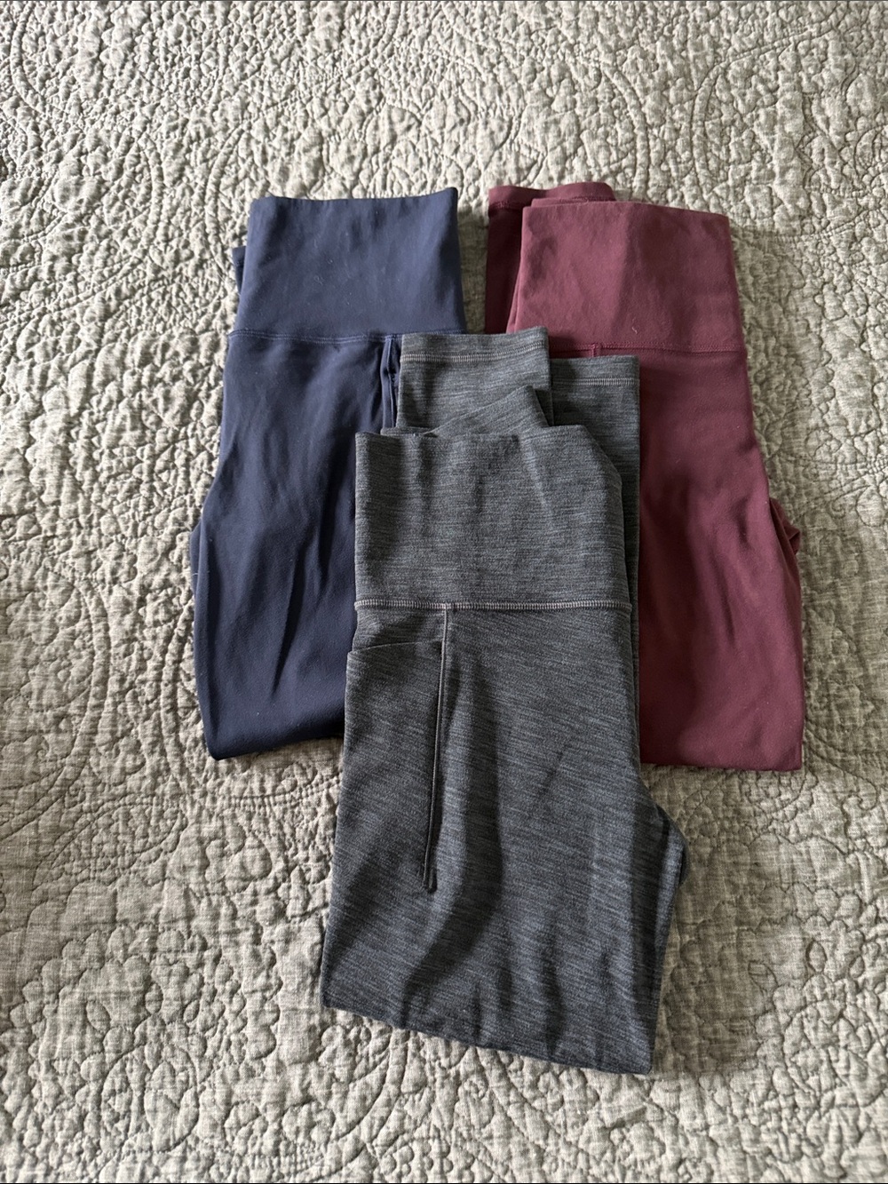 Bundle of 3 Athleta Salutation Stash 7/8 Tights
